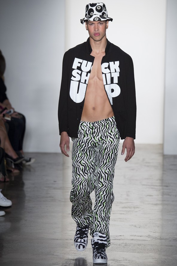Jeremy Scott showcased his Spring Summer 2015 ready to wear collection at N...